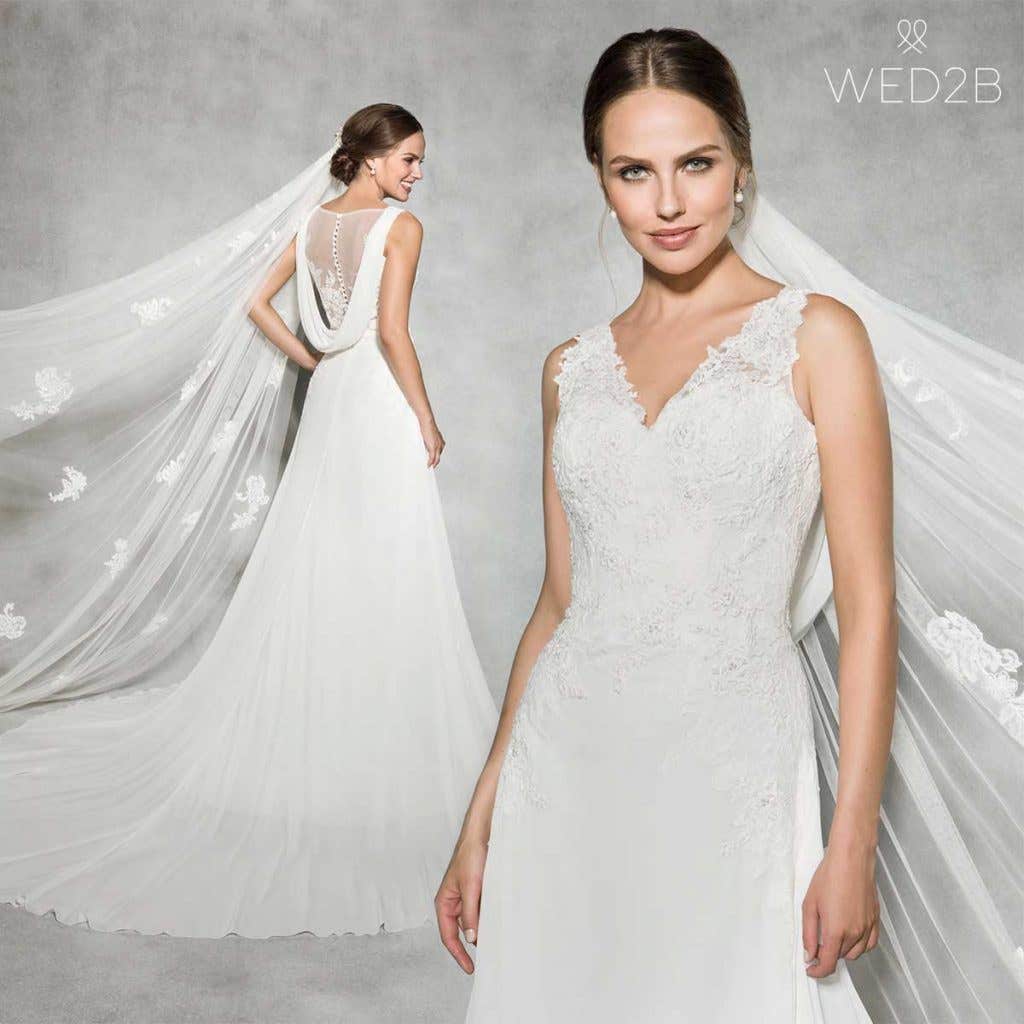beach wedding dress Elodie