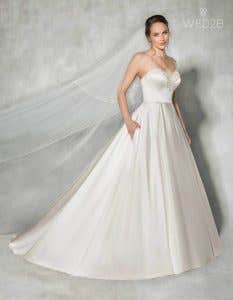 Our favourite wedding dresses with buttons