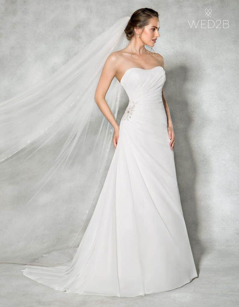 beach wedding dress addison