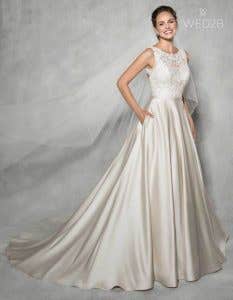 Our essential guide to boat neck wedding dresses