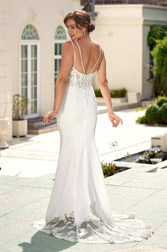 long white backless dress Naomi Backless Maxi Dress