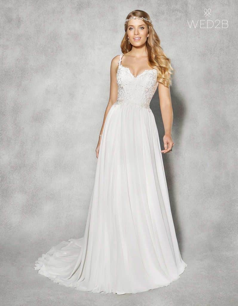 Embellished wedding dresses - Blair front