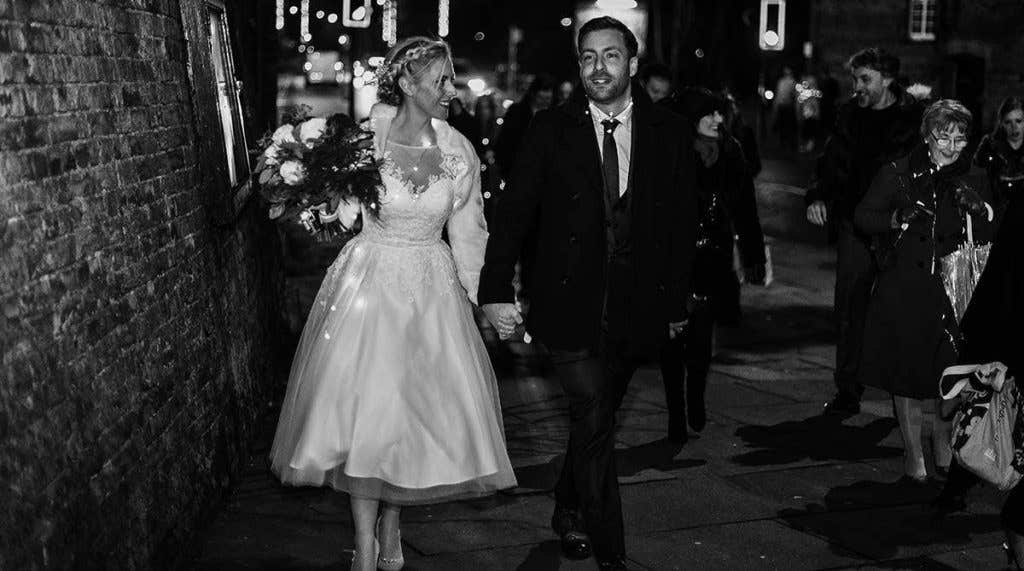 Real Weddings: Ally & Damon's Winter Wedding in London