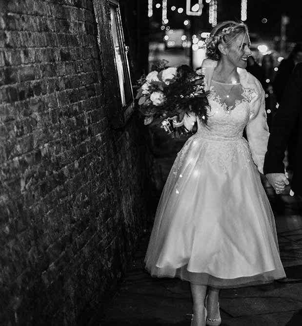Real Weddings: Ally & Damon's Winter Wedding in London