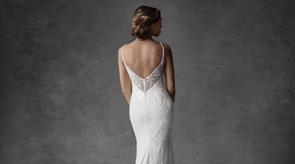 Dreamy embellished wedding dresses