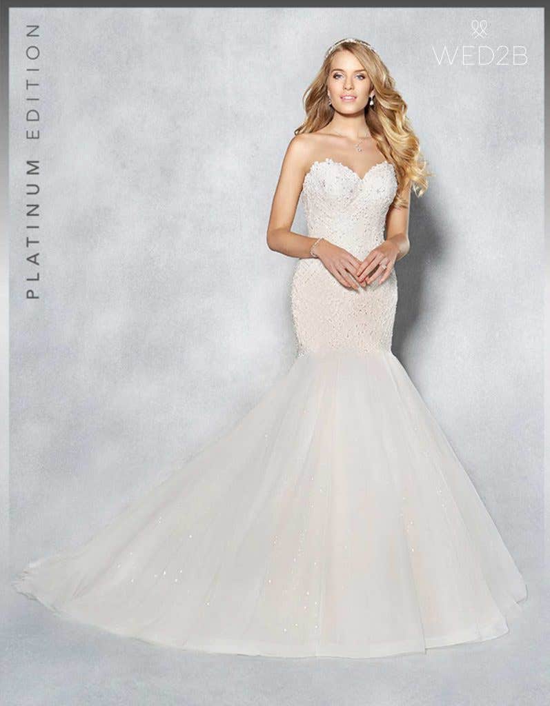 Embellished wedding dresses - Jordana front
