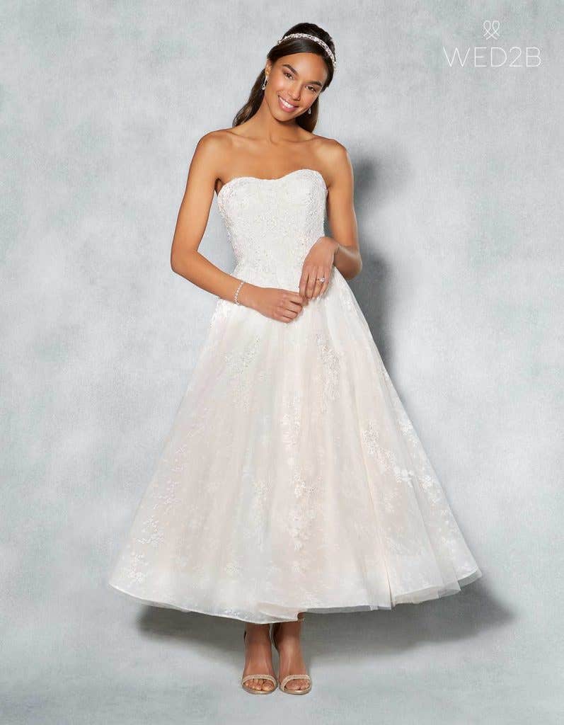 Embellished wedding dresses - Tamsin front