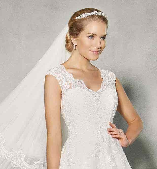 Sleeveless wedding dresses with wow factor!