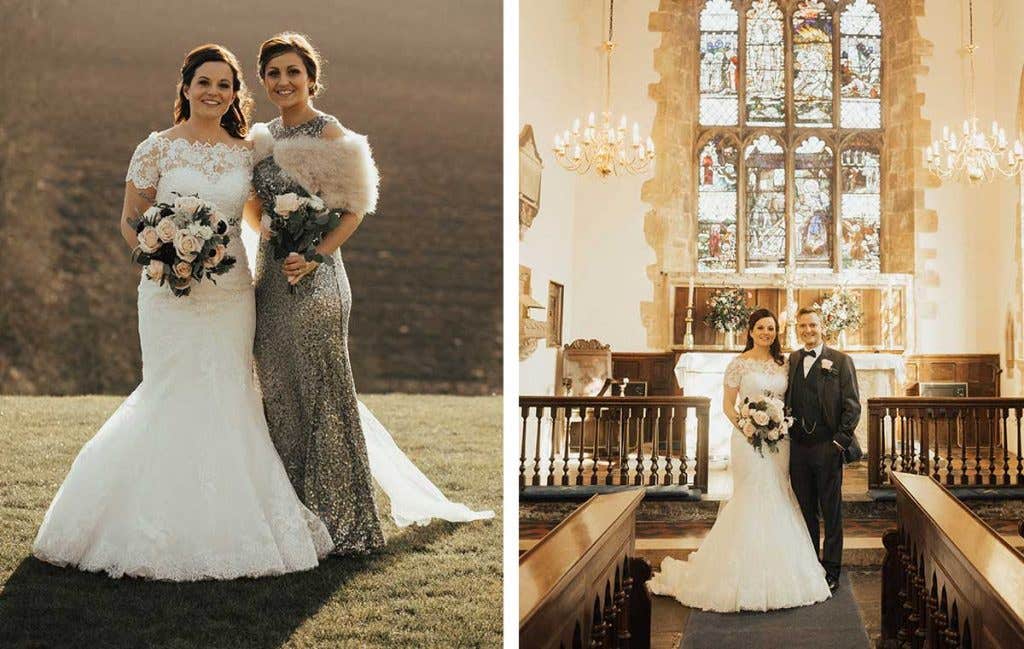 Real Weddings Hinckley - Nichola in Callista and Alexandra