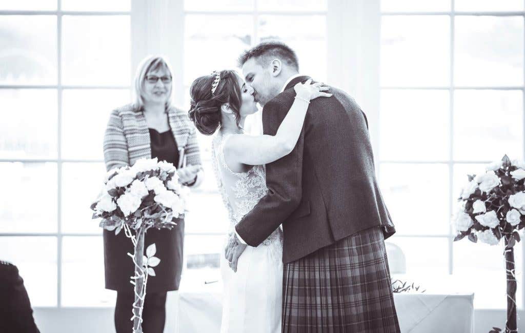Real Weddings Scotland: Nikki and Richard’s rainy but romantic big day!