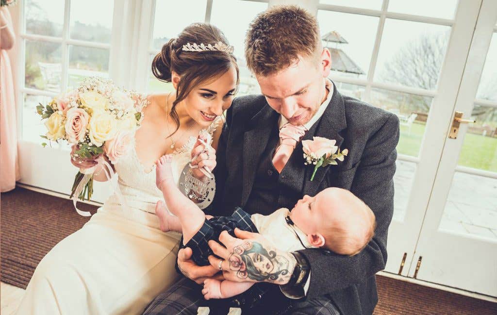 Real Weddings Scotland: Nikki and Richard’s rainy but romantic big day!