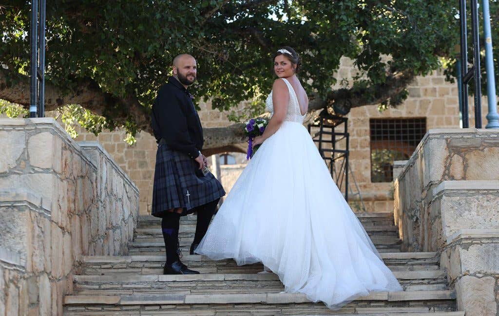 Real weddings Cyprus: Danielle and John’s beautiful wedding abroad