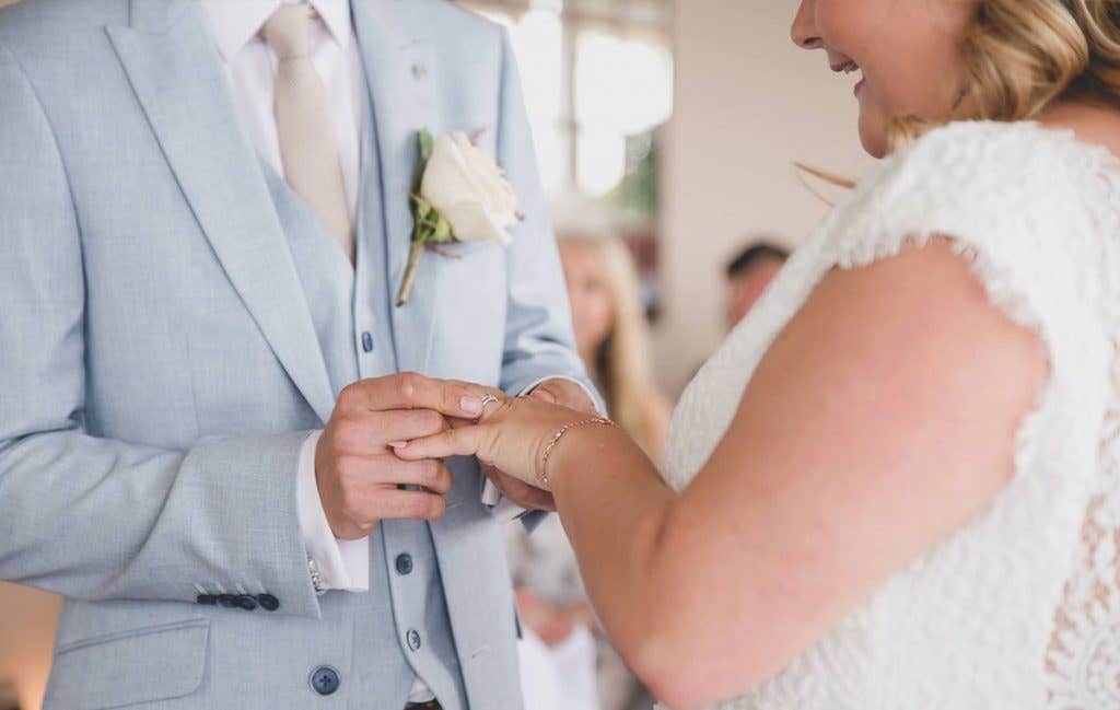 Real Weddings Southampton: Charlotte and Kieran’s stylish rose gold wedding - Summer