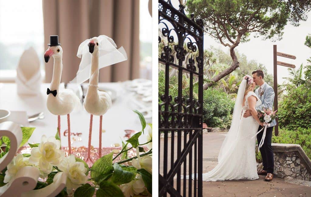 Real Weddings Southampton: Charlotte and Kieran’s stylish rose gold wedding - Summer