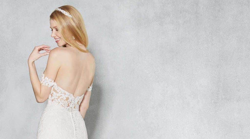 Three brand new vintage wedding dresses
