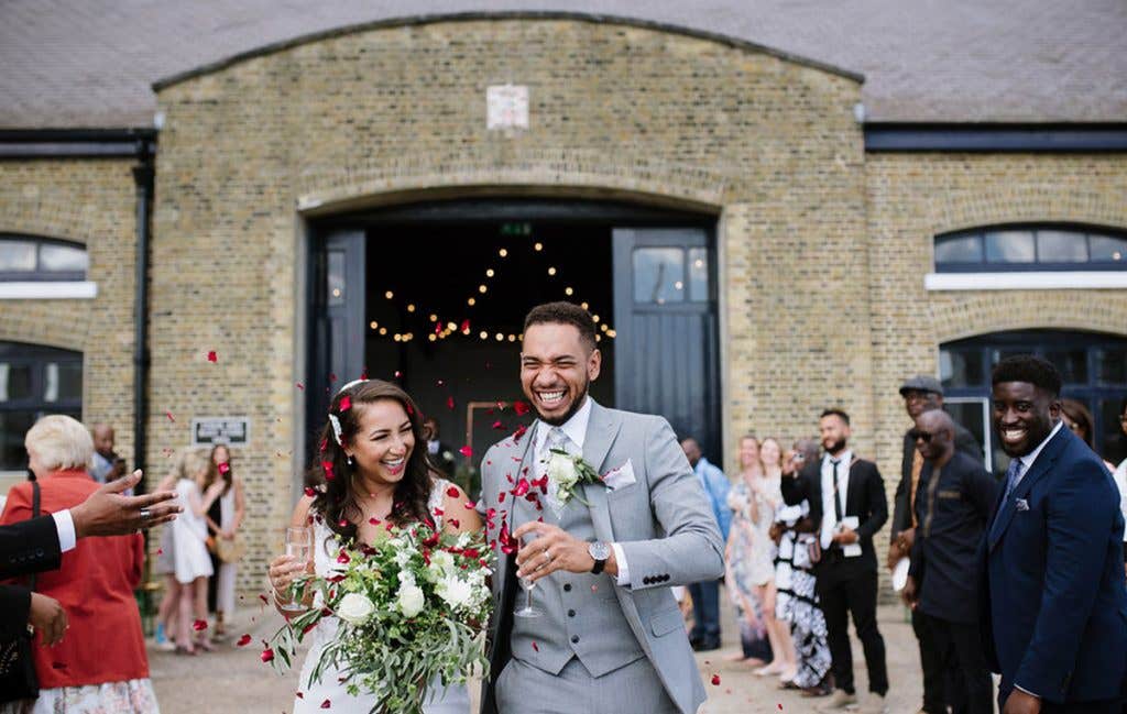 Real Weddings Bromley: Michael and Cantara’s industrial East London wedding venue - Sawyer
