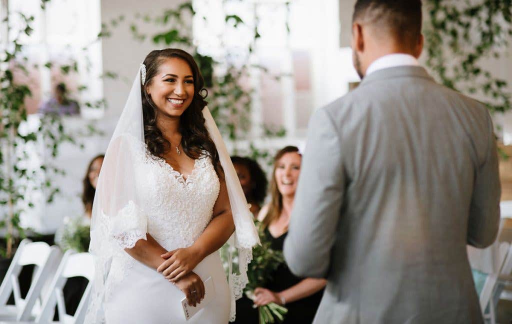 Real Weddings Bromley: Michael and Cantara’s industrial East London wedding venue - Sawyer