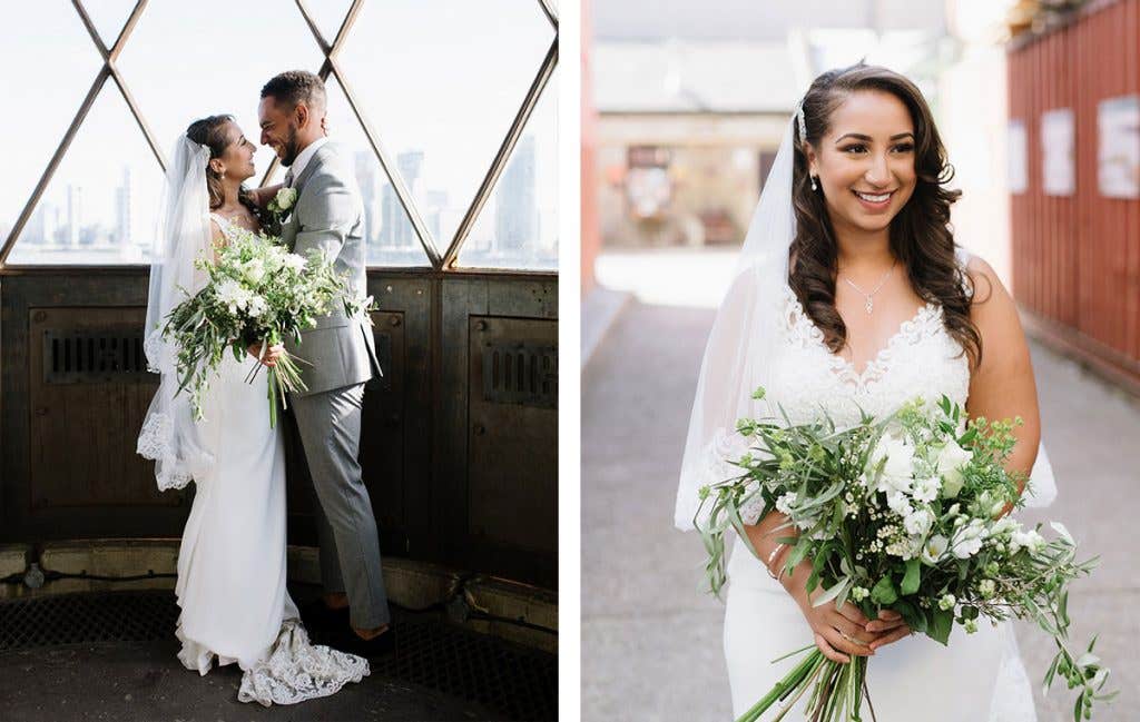 Real Weddings Bromley: Michael and Cantara’s industrial East London wedding venue - Sawyer
