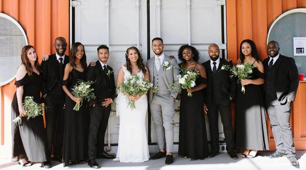 Real Weddings Bromley: Michael and Cantara’s industrial East London wedding venue