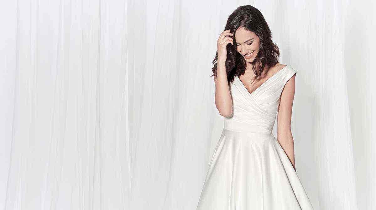 Four truly elegant wedding dresses