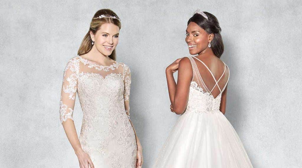 Find your dream illusion wedding dress