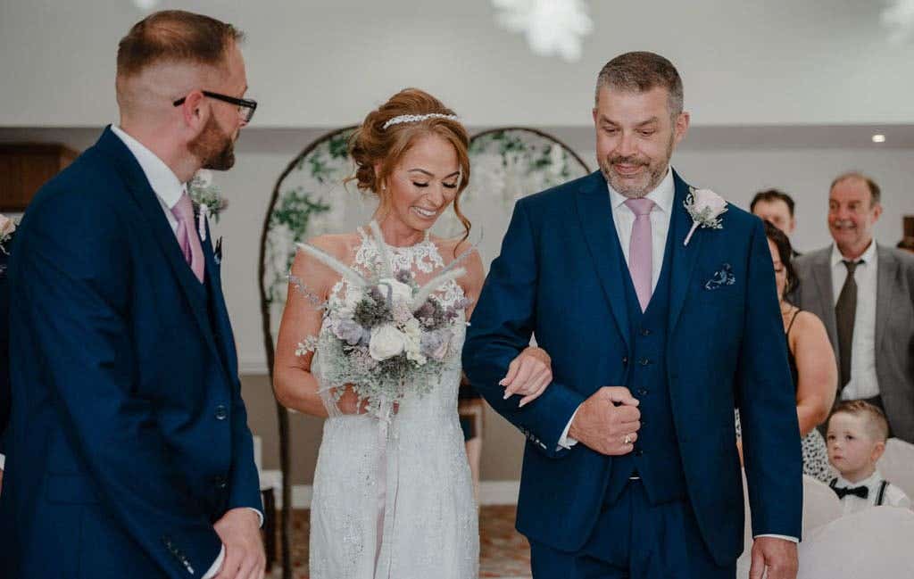 Real Wedding Rotherham: Kate and Mark’s elegant wedding