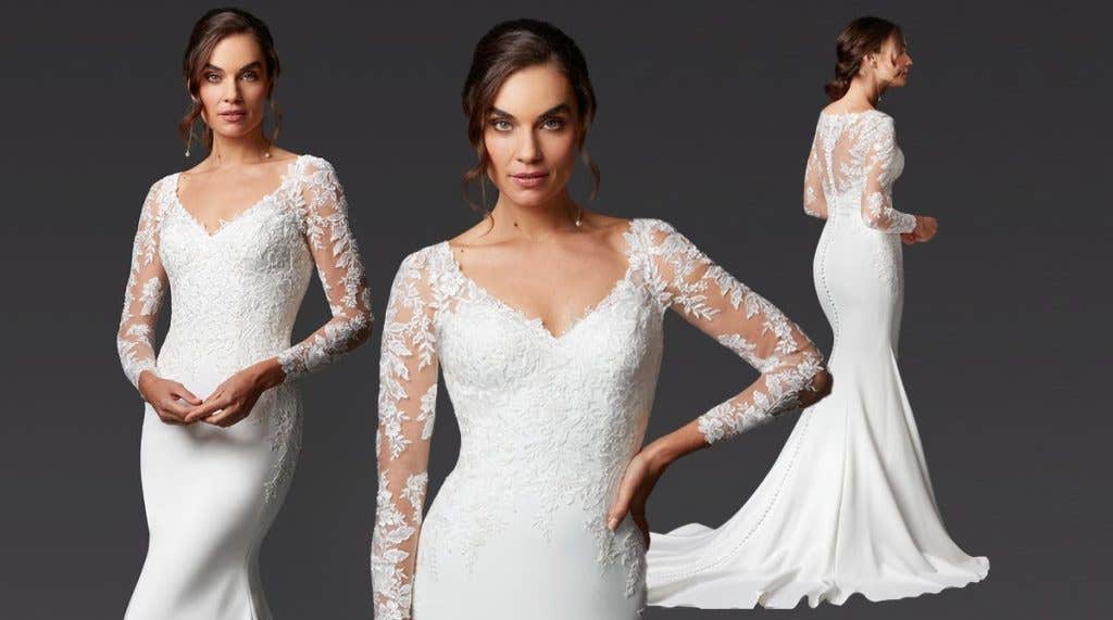 Simple wedding dresses with wow factor
