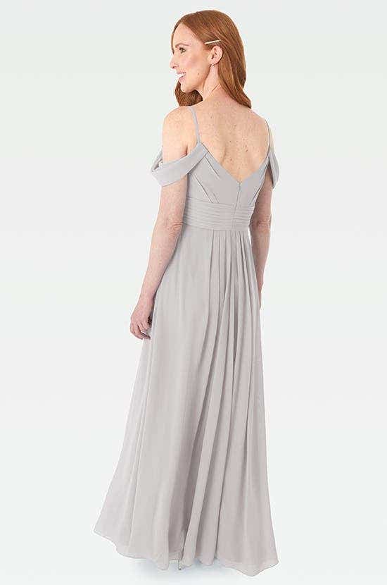 Back image of Haven a silver bridesmaids dress by Infinite