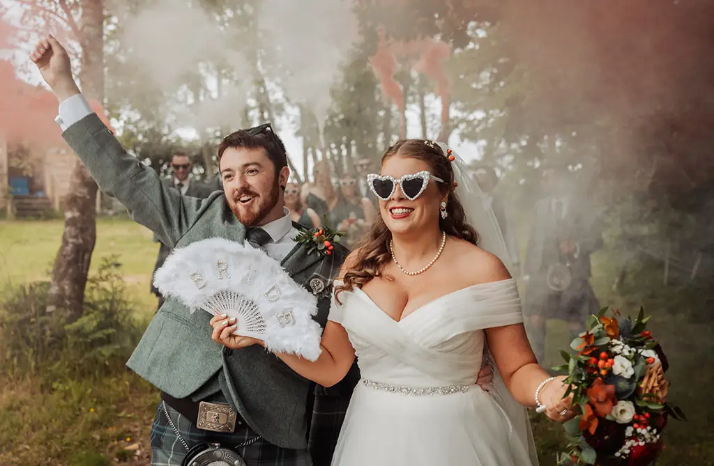 Festival-style International Women’s Day wedding ideas from Sarah-Jane and Stephen