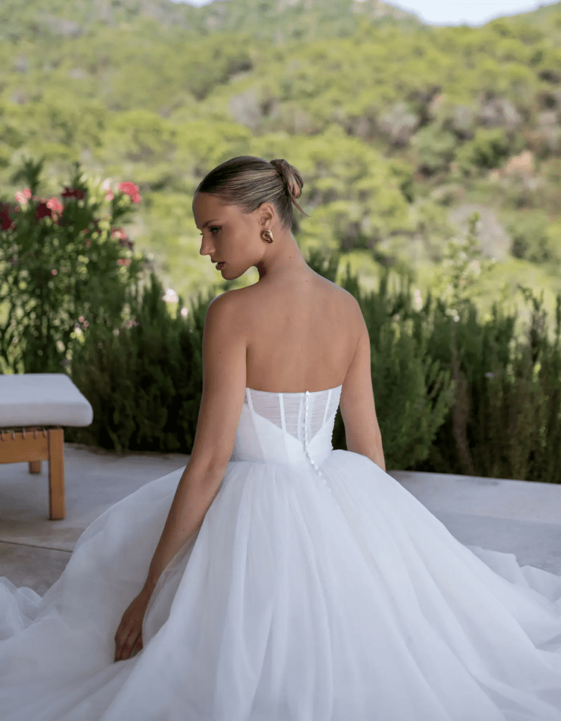Tulle ballgown wedding dress Cohen by Sofia Cruz inspired by Taylor Swift