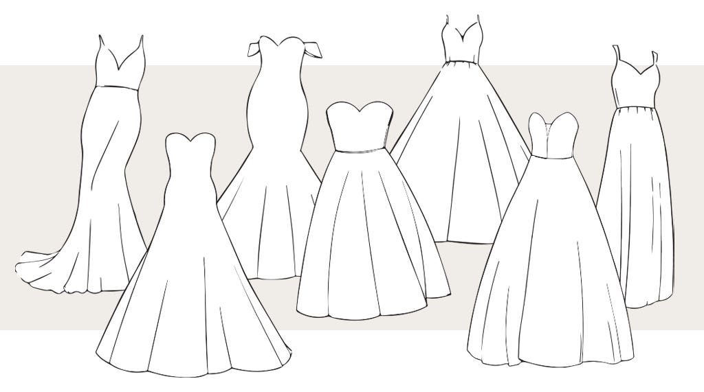 What are Wedding Dress Silhouettes? A Complete Guide for Brides