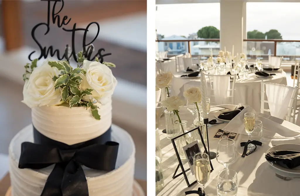 Teasha wearing Rio by Sofia Cruz with a cathedral veil and pearl hair accessory