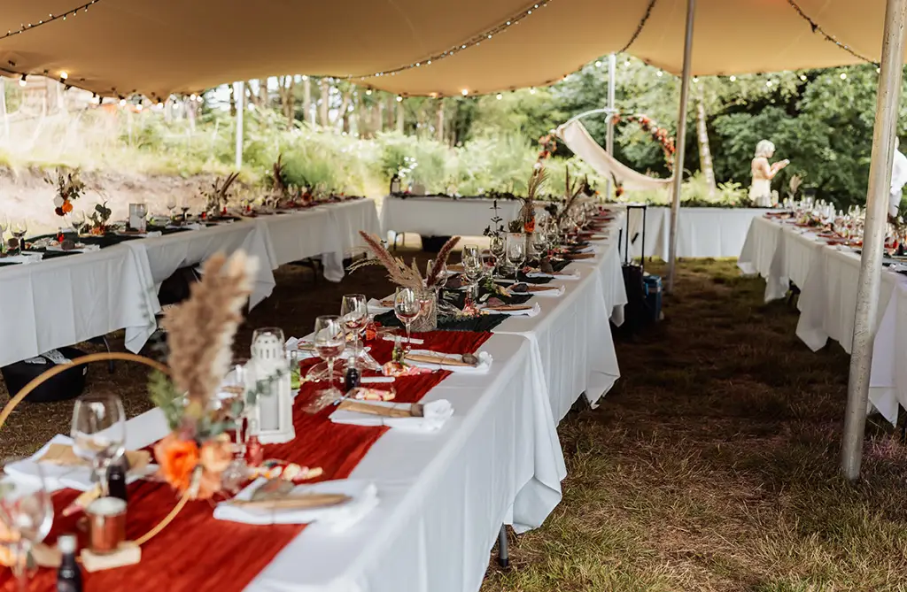 Sarah-Jane and Stephen’s wedding table plan display