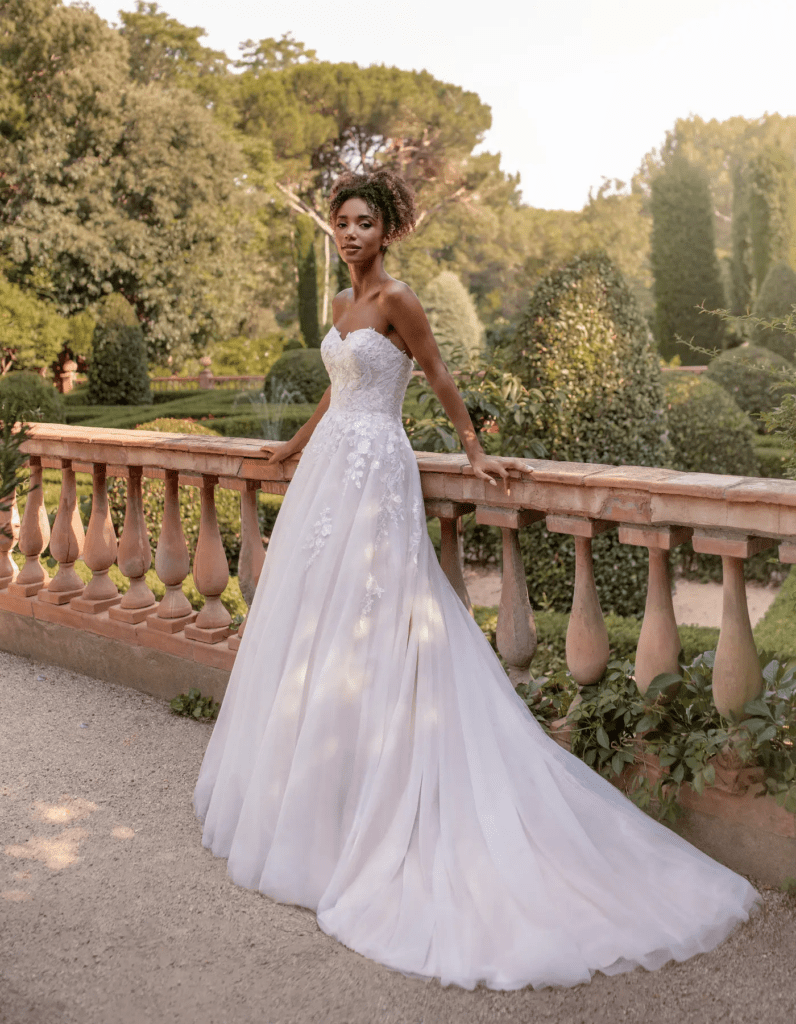 Trinity wedding dress by Viva Bride for outdoor weddings