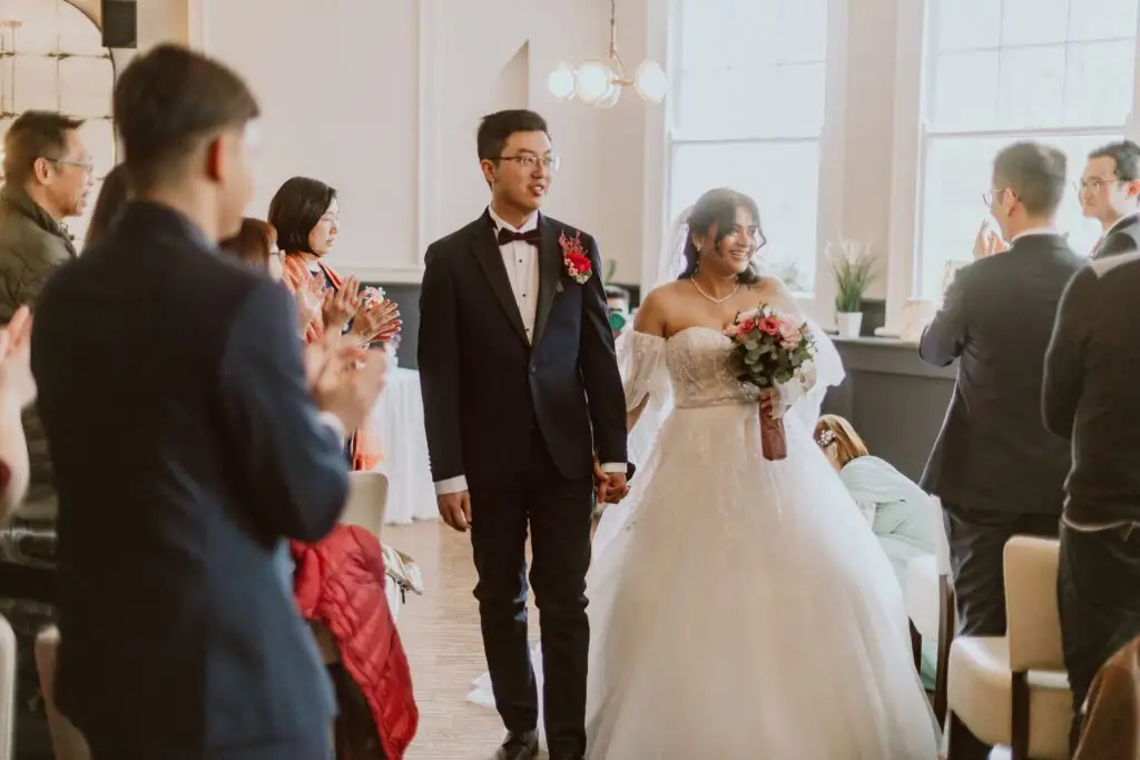 Snehal and Ken's intercultural wedding ceremony