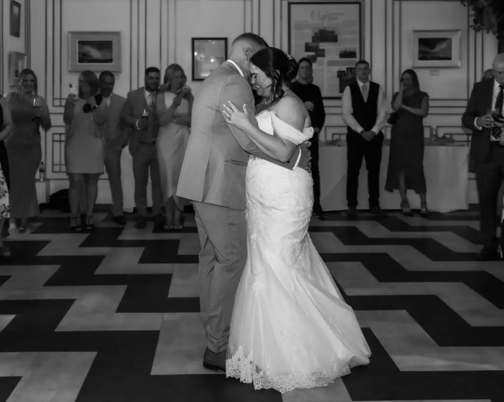 Cheryl and Karl's first dance