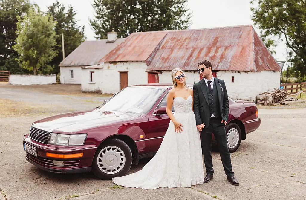 Real brides Paula and James at their relaxed Irish wedding