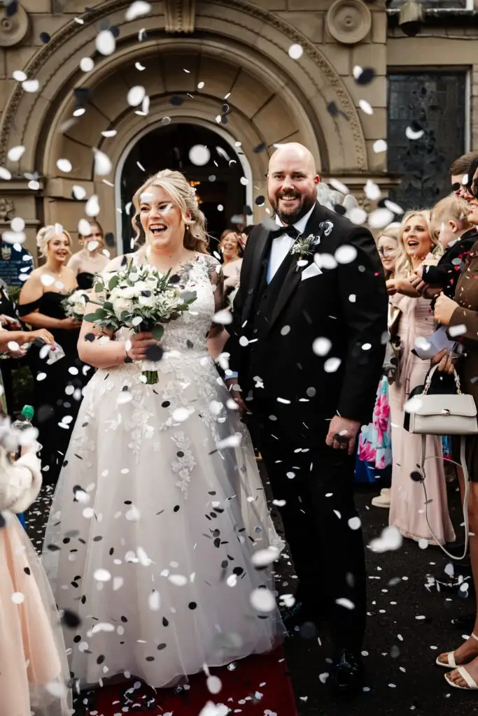 Jessica's stepdaughter Georgie as maid of honour