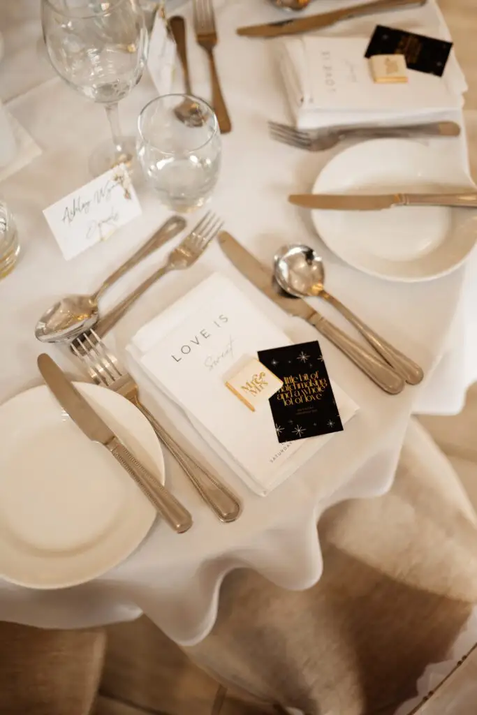 Jessica and Lee's wedding reception